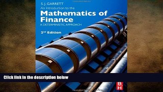 FREE DOWNLOAD  An Introduction to the Mathematics of Finance, Second Edition: A Deterministic