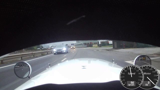 Velomobile Quest 474 - Near miss
