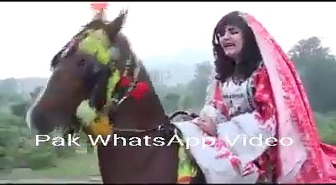 گھوڑے پر بیھٹا کر جب پٹھان لڑکی سے گانا شوٹ کرایا گیا تو لڑکی کی کیا حالت ہوئی ؟؟