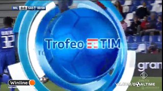 Sassuolo 3-2 AC Milan Highlights & Goals VIDEO