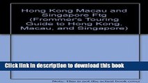 [Popular] Frommer s Touring Guides Hong Kong Singapore and Macau Paperback OnlineCollection