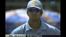 Shahid Afridi 102 Runs Off 46 balls Against India IN 2005 (Fastest Hundred)