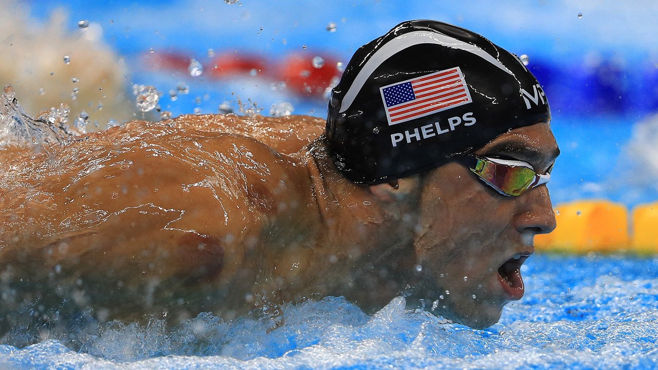 Baltimore Ravens Game Paused To See Michael Phelps Swim