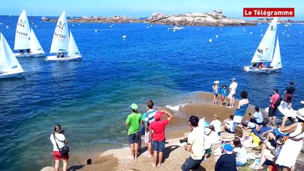 Trégastel (22). 24 heures de la voile : 46 équipages au départ