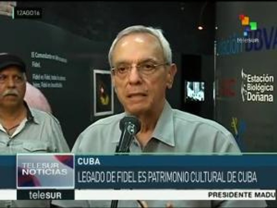 Cuba: presentan exposición fotográfica dedicada a Fidel Castro