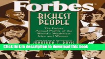 [Popular] Forbes Richest People: The Forbes Annual Profile of the World s Wealthiest Men and Women
