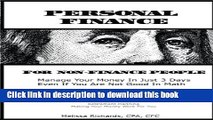 [Popular] Personal Finance for Non-Finance People: Money Management, Financial Planning and