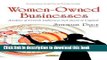 [Popular] Women-owned Businesses: Analyses of Growth Influences and Access to Capital Paperback Free