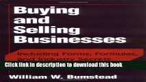 [Popular] Buying and Selling Businesses: Including Forms, Formulas, and Industry Secrets Paperback