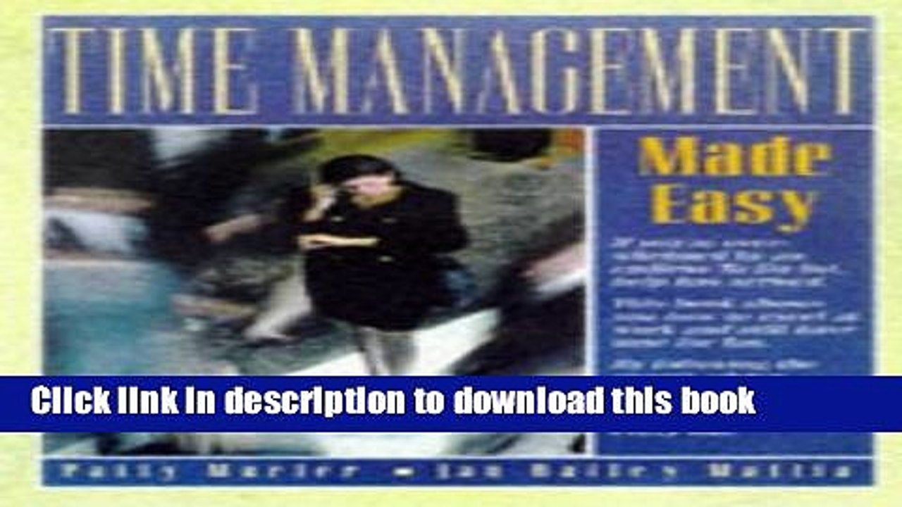 [Download] Time Management Made Easy Kindle Free