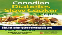 [Popular] Canadian Diabetes Slow Cooker Recipes Paperback Online