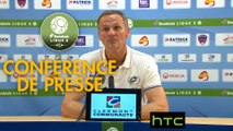 Conférence de presse Clermont Foot - FC Sochaux-Montbéliard (1-2) : Corinne DIACRE (CF63) - Albert CARTIER (FCSM) - 2016/2017