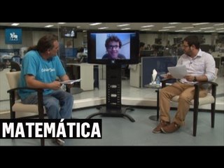 Professor resolve a "questão da mesa de bilhar" da prova de Matemática