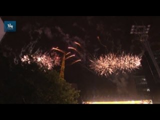 Artistas celebram ano novo na Paulista