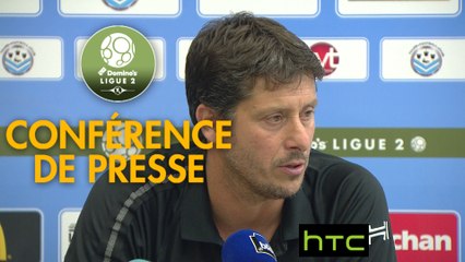 Conférence de presse Tours FC -  RC Strasbourg Alsace - J03 - 2016-2017