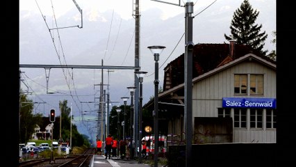 Man with knife, flammable liquid injures 6 on Swiss train