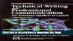 [Download] Technical Writing and Professional Communication Kindle Online