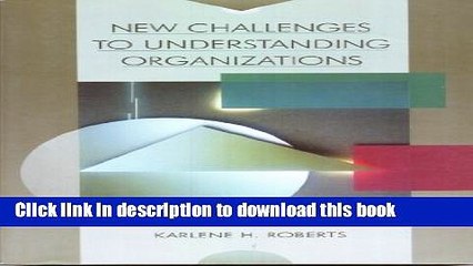 [Download] New Challenges to Understanding Organizations Kindle Collection