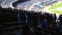 crazy Philly fans at Yankees stadium for New York Football Club (soccer) game