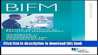 [Download] BIFM - Paper 11: Information Management and Communication: Workbook (British Institute