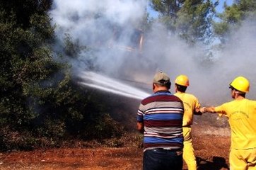 Ula İlçesinde Çıkan Orman Yangını Kontrol Altına Alındı
