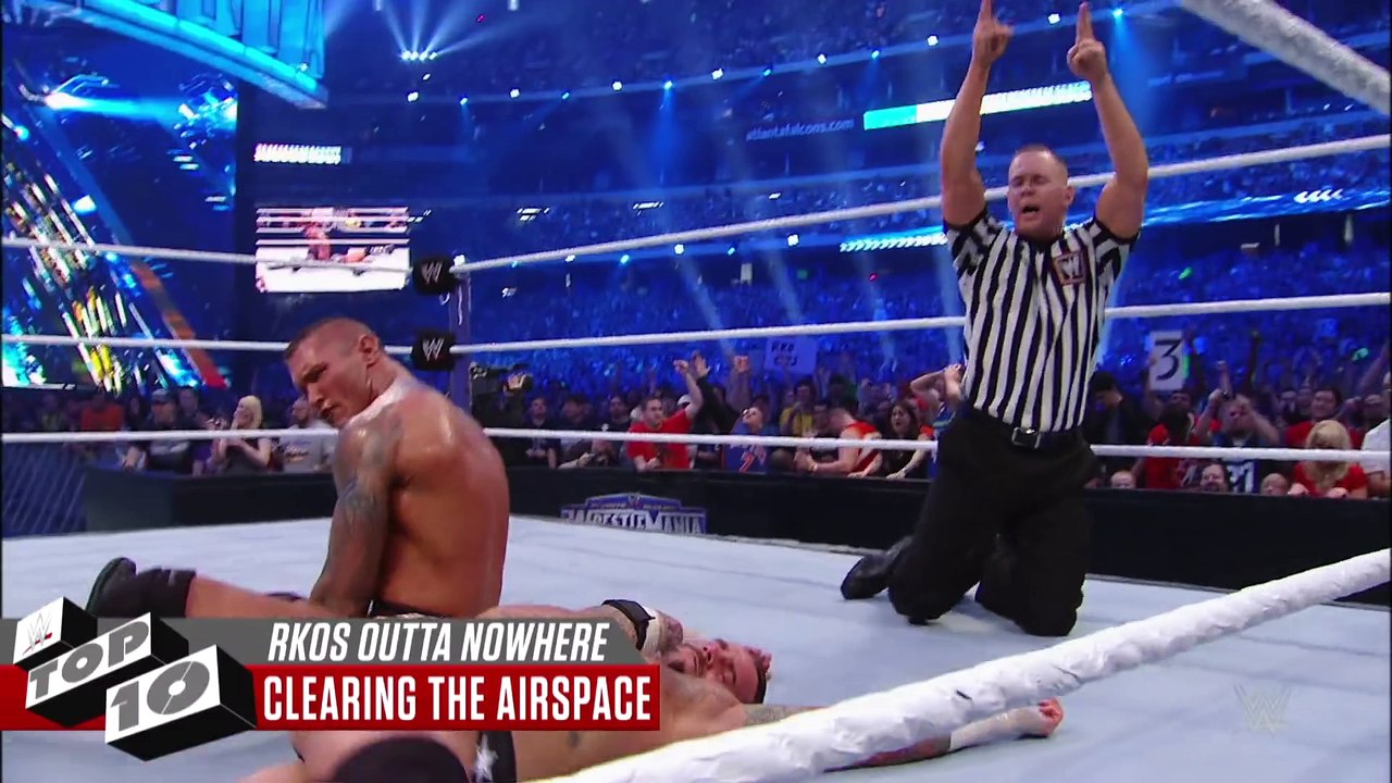 Randy Orton's Greatest Top 10 RKO's Outta Nowhere | WWE