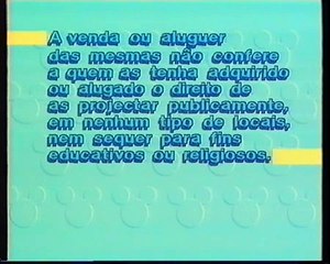 Abertura do Natal Mágico da Disney (Portugal) 1991