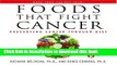 [Popular] Foods That Fight Cancer: Preventing Cancer through Diet Hardcover Free