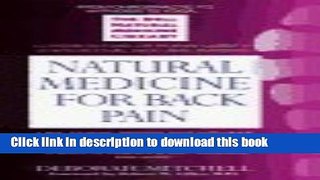 [Popular] Natural Medicine for Back Pain: The Dell Natural Medicine Library Hardcover Online