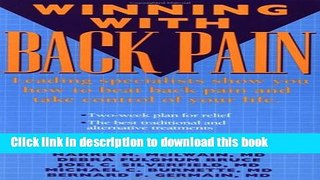 [Popular] Winning with Back Pain Kindle Collection