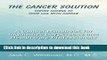 [Popular] The Cancer Solution: Taking Charge of Your Life with Cancer Hardcover Online