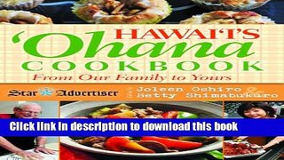 [Download] Hawaii s Ohana Cookbook Kindle Free
