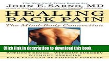 [Popular] Healing Back Pain: The Mind-Body Connection Paperback Free