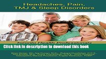 [Popular] Headaches, Pain, TMJ   Sleep Disorders: Toronto Health Professionals Share Their