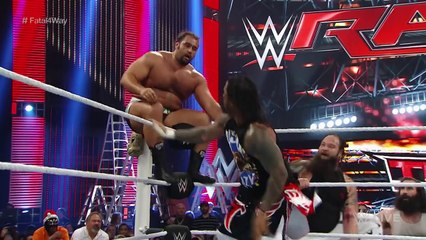 WWE 16-Man Elimination Fatal 4-Way Elimination Tag Team Match_ Raw