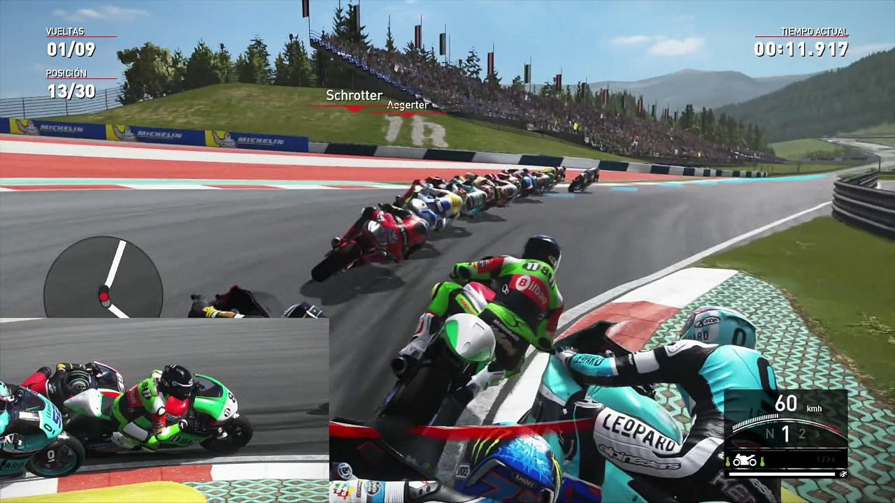 Carrera Moto 2 | GP austria 2016 Circuito Red Bull Ring Spielberg | Valentino Rossi The Game