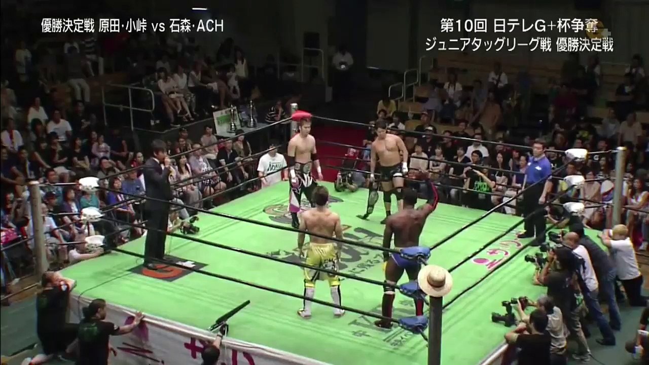 07.30.2016 Momo No Seishun Tag (Atsushi Kotoge & Daisuke Harada) vs. ACH & Taiji Ishimori (NOAH)