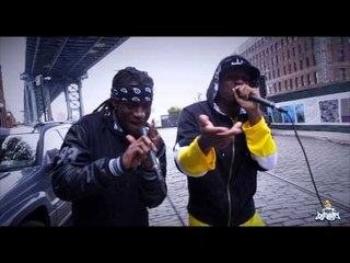 Audio Push Beatboxing and Freestylin' In The Street | DJBooth RapBox #5