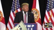 WHERE THE HELL DID HE COME FROM- Donald Trump ejects protester from Kissimmee, FL rally