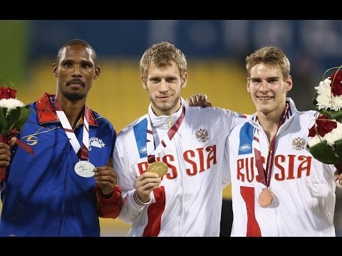 Men's 800m T20 | Victory Ceremony | 2015 IPC Athletics World Championships Doha