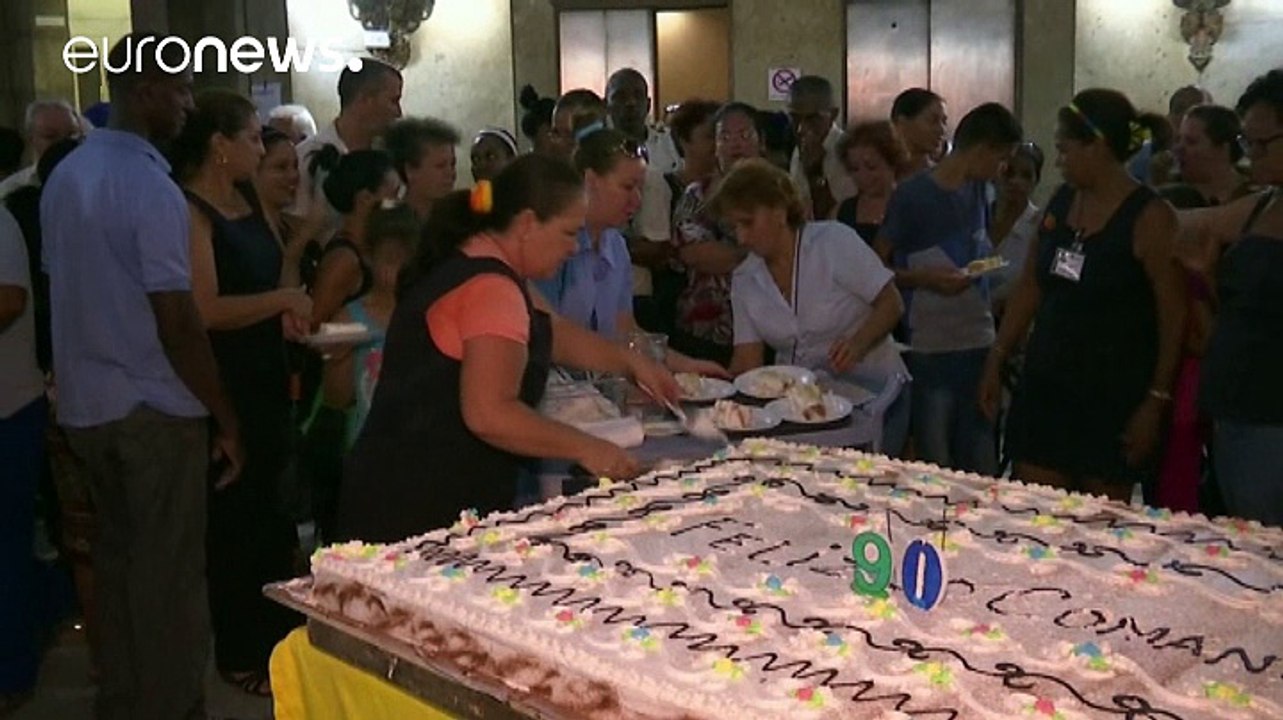 Kuba feiert 90. Geburtstag Fidel Castros