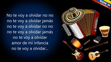 Amor de mi infancia Embrujo Vallenato (Letra)