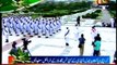 Karachi: Change of guard ceremony at Quaid Mausoleum on eve of Independence Day