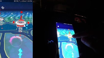 POKEMON GO FUNNY GYM BATTLES!