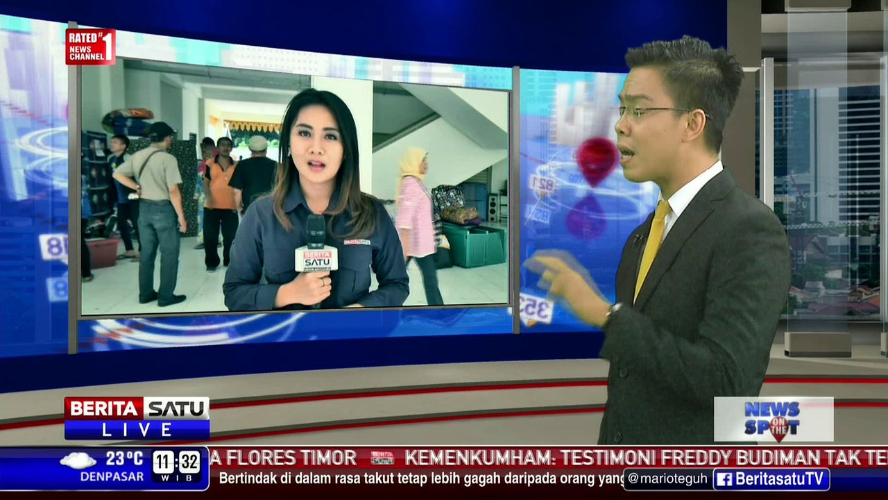 103 KK Warga Bukit Duri Pindah ke Rusunawa