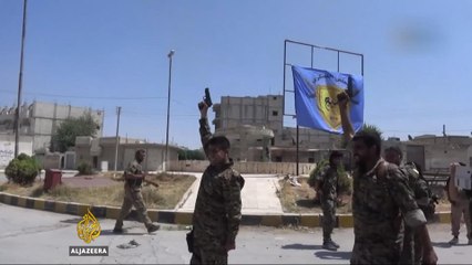 Syria’s war: Manbij residents celebrate freedom from ISIL