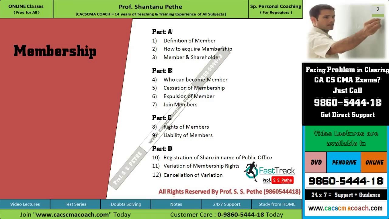 CL=11=Membership (AB) = D
