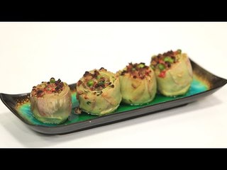 طاجن خرشوف بالبسلة | نادية سرحان