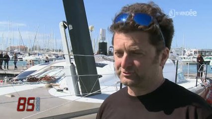 Vendée Globe 2016 : La remise à l'eau de La Mie Câline