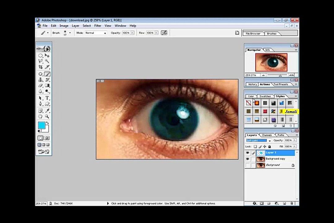 3 best and easy ways to change eyes color in adobe photoshop 7_0_mp4